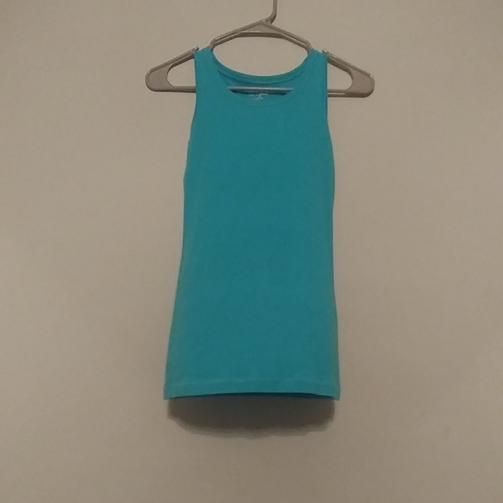 Teal tank top